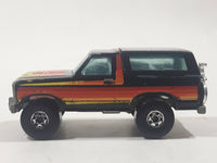 1982 Hot Wheels Ford Bronco Black Die Cast Toy Car SUV Vehicle BW Malaysia