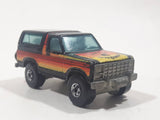 1982 Hot Wheels Ford Bronco Black Die Cast Toy Car SUV Vehicle BW Malaysia