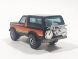 1982 Hot Wheels Ford Bronco Black Die Cast Toy Car SUV Vehicle BW Malaysia