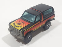 1982 Hot Wheels Ford Bronco Black Die Cast Toy Car SUV Vehicle BW Malaysia