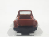 Vintage 1980s Yatming No. 1700 Chevrolet LUV Stepside Pickup Truck Copper Brown Die Cast Toy Car Vehicle Made in Thailand