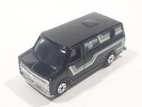 Vintage Yatming No. 899 Bedford CF Delightful Van Black Die Cast Toy Car Vehicle