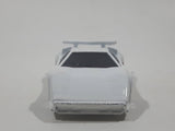 1989 Hot Wheels Lamborghini Countach White Die Cast Toy Exotic Luxury Car Vehicle