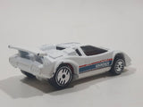 1989 Hot Wheels Lamborghini Countach White Die Cast Toy Exotic Luxury Car Vehicle