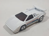 1989 Hot Wheels Lamborghini Countach White Die Cast Toy Exotic Luxury Car Vehicle