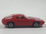 Vintage Yatming No. 1034 Porsche 928 "Rallye Monte Carlo" #34 Red Die Cast Toy Car Vehicle