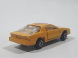 Vintage Yatming No. 1086 1983 Chevy Camaro Z28 Yellow Die Cast Toy Car Vehicle