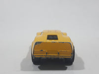 Vintage 1985 Hot Wheels Crack-Ups Exotic (side crash) Side Banger Yellow Die Cast Toy Muscle Car Vehicle Hong Kong