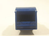 Vintage 1979 Lesney Matchbox Superfast No. 36 Colectomatic Refuse Truck White and Blue Garbage Pickup Die Cast Toy Car Vehicle with Sliding Compactor