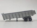 Vintage Majorette No. 377 Dump Truck Trailer Silver Grey 1/100 Scale Die Cast Toy Car Vehicle Made in France
