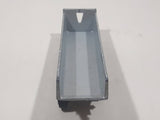 Vintage Majorette No. 377 Dump Truck Trailer Silver Grey 1/100 Scale Die Cast Toy Car Vehicle Made in France