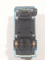 Bachmann HO Scale Trackster Inspection Car Blue Metal Train Car Vehicle Missing a Wheel