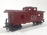 Tyco HO Scale CN 72952 Caboose Red Plastic and Metal Train Car Vehicle