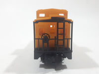 Cox HO Scale Big Time Lumber Co. 011 Caboose Yellow Plastic and Metal Train Car Vehicle