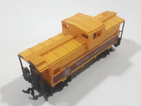 Cox HO Scale Big Time Lumber Co. 011 Caboose Yellow Plastic and Metal Train Car Vehicle