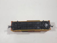 Tyco HO Scale KC 40394 Durango Box Car Yellow and Orange Plastic Train Car Vehicle Made in Hong Kong