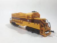 Cox Diesel Locomotive Engine Big Pine Lumber Co 14 Yellow Plastic and Metal Train Vehicle