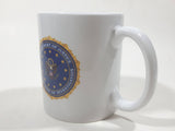 Department of Justice Federal Bureau of Investigations White Ceramic Coffee Mug Cup