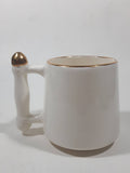 Vintage 1981 July 29th HRH Prince Charles and Lady Diana Spencer To Commemorate Their Marriage Ich Dien 3 1/2" Tall Ceramic Coffee Mug Cup