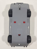 Vintage 1987 Geobra Playmobil 3758 GSL White Plastic Toy Sports Car Vehicle with Flip Up Head Lights and Opening Trunk Engine Bay
