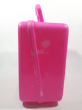 1998 Thermos Mattel Barbie Bright Hot Pink Plastic Lunch Box