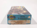 Athearn Santa Fe ATSF 14021 Box Car Super Shock Control A smoother ride Red Brown Plastic Model Train Car Vehicle In Box