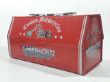 2005 Discovery Communications American Chopper Custom Motorcycles Tool Bike Tin Metal Lunch Box with Wrench Handle