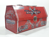 2005 Discovery Communications American Chopper Custom Motorcycles Tool Bike Tin Metal Lunch Box with Wrench Handle