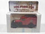 Vintage Collection 1930 Ford Antique Mail Truck Postes Canada Post Red 4" Long Die Cast Toy Car Vehicle New in Box