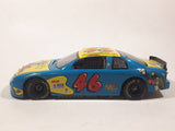 1997 Revell NASCAR #46 Wally Dallenbach Woody Woodpecker Chevy Monte Carlo Blue and Yellow 1/24 Scale Die Cast Toy Car Vehicle