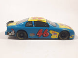 1997 Revell NASCAR #46 Wally Dallenbach Woody Woodpecker Chevy Monte Carlo Blue and Yellow 1/24 Scale Die Cast Toy Car Vehicle