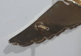 Vintage Vietnam War US Air Force Paratrooper Wings Gold Tone Metal Pin Insignia Missing One Post