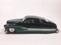 1998 Racing Champions Issue #77 '49 Mercury Dark Green 1/24 Scale Die Cast Toy Car Vehicle with Opening Hood