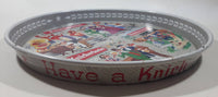 Vintage Knickerbocker Beer Have a Knick 12" Diameter Round Metal Beverage Serving Tray