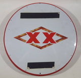 Vintage Dos Equis XX La Mejor Cerveza 13 3/4" Diameter Round Metal Beverage Serving Tray