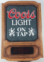 Vintage 1981 Adolph Coors Light On Tap Beer Light Up Electric 11" x 16" Digital Clock Wall Sign