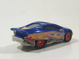 1999 Hot Wheels Future NASCAR Blue Die Cast Toy Car Vehicle McDonald's Happy Meal