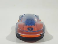 1995 McDonald's Hot Wheels Lightning Speed #9 Orange Die Cast Toy Car Vehicle