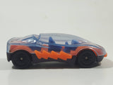 1995 McDonald's Hot Wheels Lightning Speed #9 Orange Die Cast Toy Car Vehicle