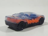 1995 McDonald's Hot Wheels Lightning Speed #9 Orange Die Cast Toy Car Vehicle