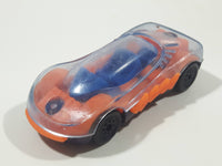 1995 McDonald's Hot Wheels Lightning Speed #9 Orange Die Cast Toy Car Vehicle