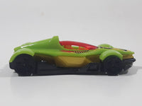 2012 Hot Wheels Code Cars Formula Street Lime Green Yellow and Black Die Cast Toy Race Car Vehicle