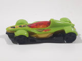 2012 Hot Wheels Code Cars Formula Street Lime Green Yellow and Black Die Cast Toy Race Car Vehicle