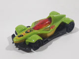 2012 Hot Wheels Code Cars Formula Street Lime Green Yellow and Black Die Cast Toy Race Car Vehicle