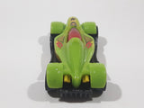 2012 Hot Wheels Code Cars Formula Street Lime Green Yellow and Black Die Cast Toy Race Car Vehicle