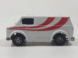Vintage Unknown Brand 8637 Van White Die Cast Toy Car Vehicle