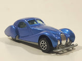 1995 Hot Wheels Pearl Driver Talbot Lago Metalflake Blue Die Cast Toy Car Vehicle