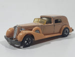 1983 Hot Wheels '35 Classic Caddy Cadillac Beige Die Cast Toy Car Vehicle