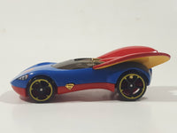 2018 Hot Wheels DC Universe Character Cars Supergirl Blue Die Cast Toy Car Vehicle