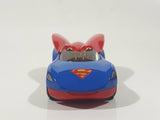 2018 Hot Wheels DC Universe Character Cars Supergirl Blue Die Cast Toy Car Vehicle